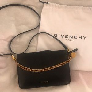 Givenchy Paris Cross3 leather crossbody bag